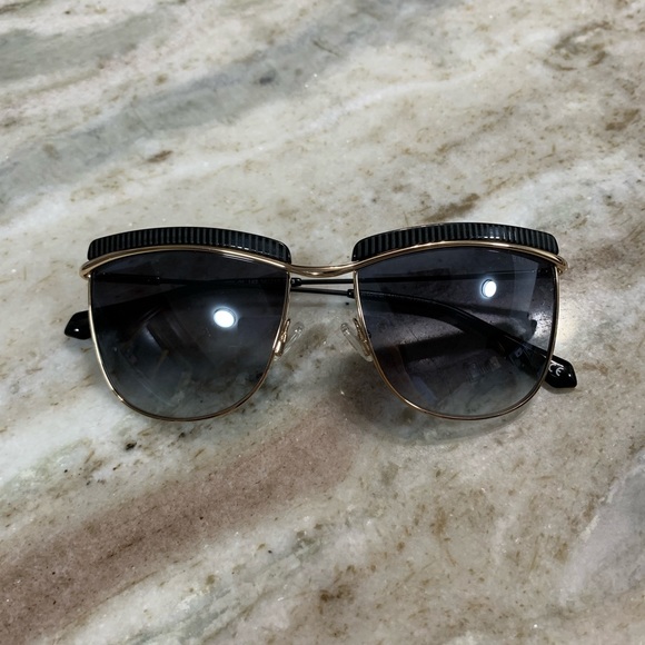 Balmain Upper Brow Bar Sunglasses BL2521 56mm 100% authentic - Picture 3 of 12